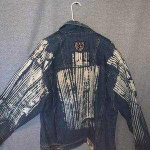 Blue/white jean jacket